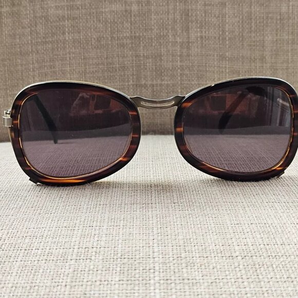 Vintage Jean Paul Gaultier JPG Sunglasses Brown/Gold Tone Frame Made in Japan - Picture 4 of 15